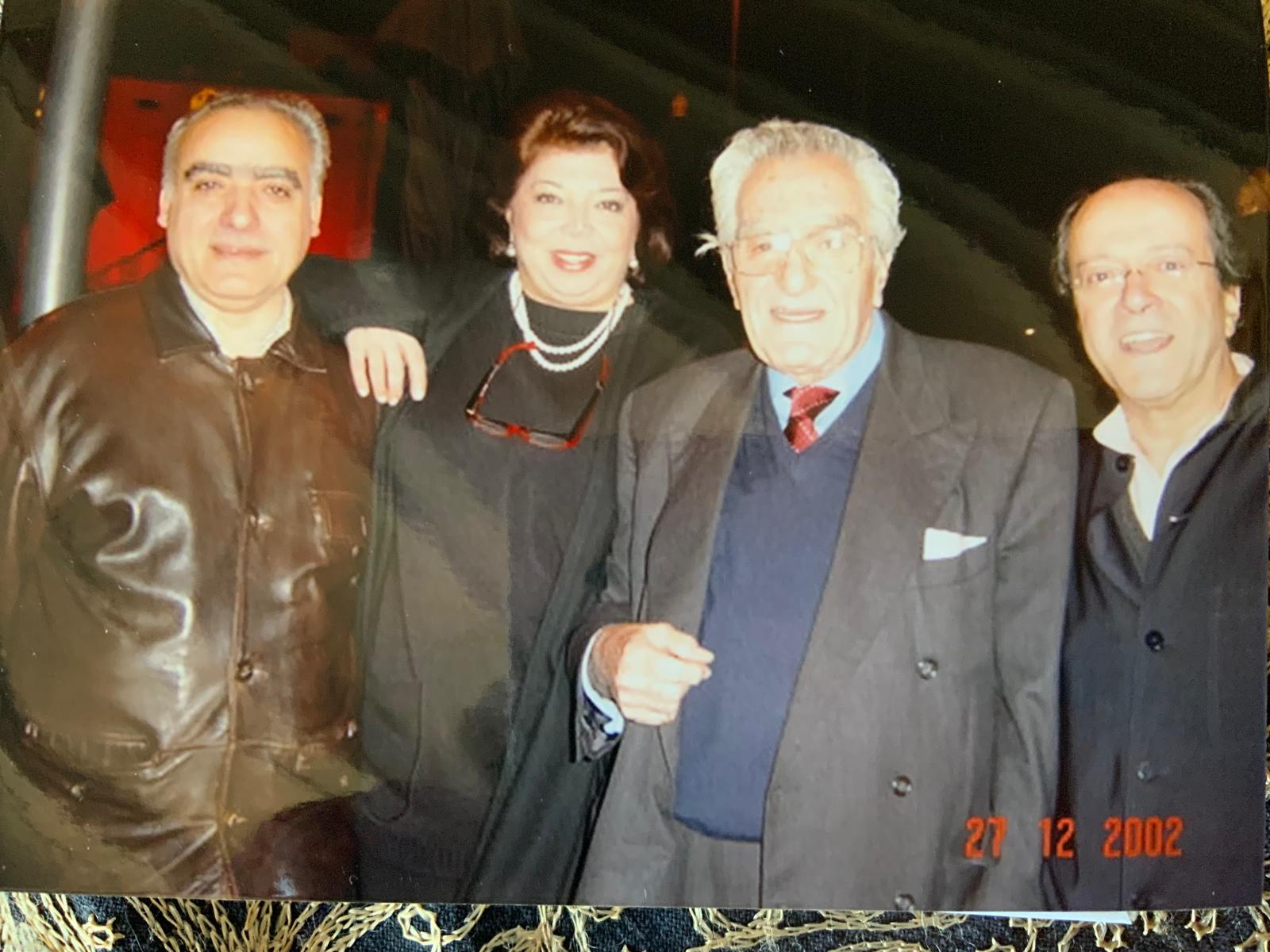    محمد بمحمجمن اليسار: غسان سلامة، ليلى شهيد، غسان تويني ومحمد برادة.(أرشيف)