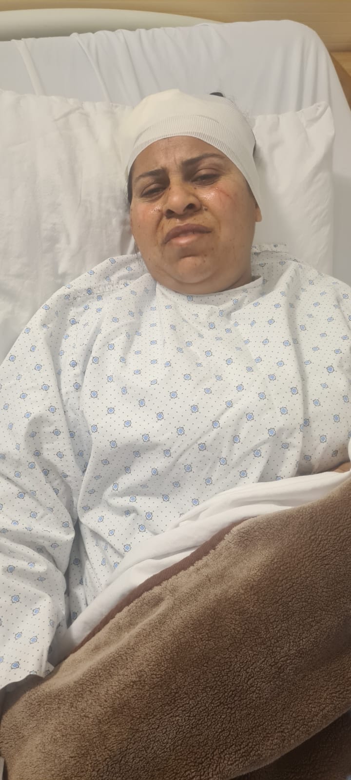 مصابة بالاستهداف. (النهار)