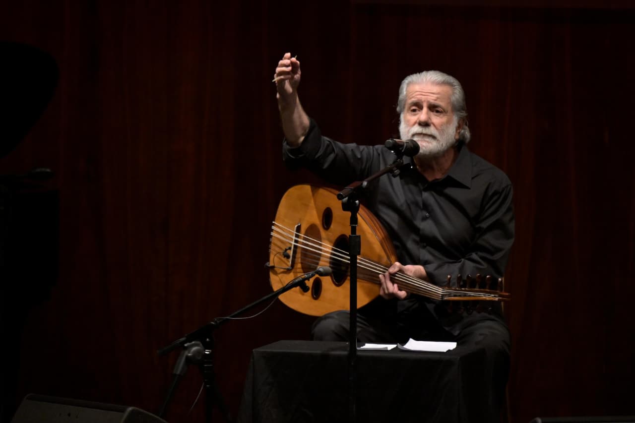 مارسيل خليفة. (نبيل إسماعيل)