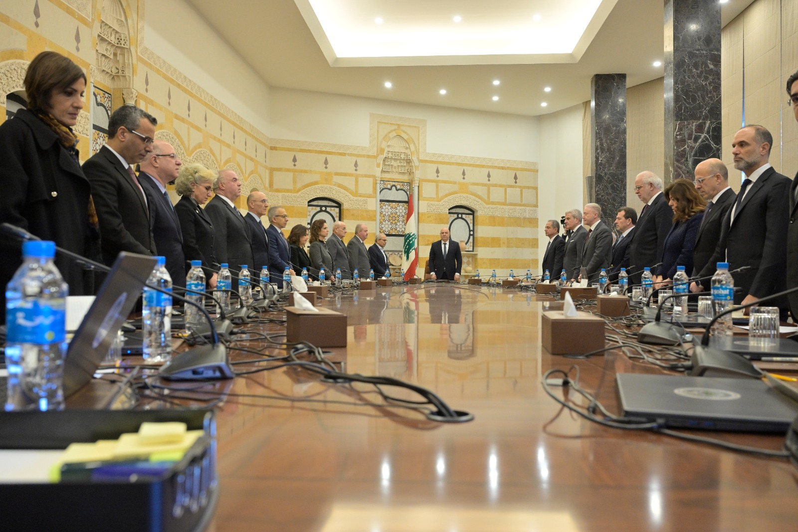 جلسة مجلس الوزراء في قصر بعبدا (نبيل إسماعيل). 