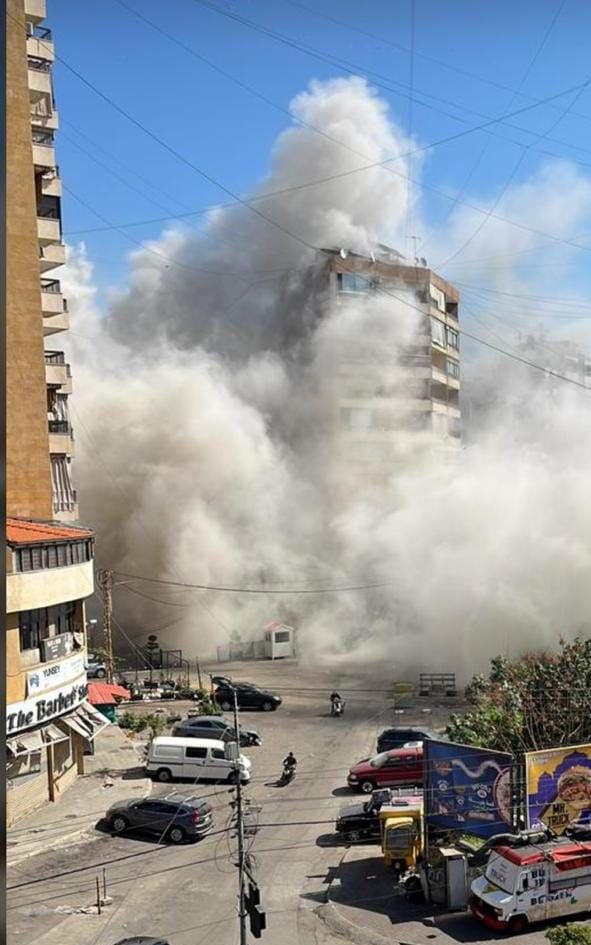 الغارة على الضاحية. (متداول)