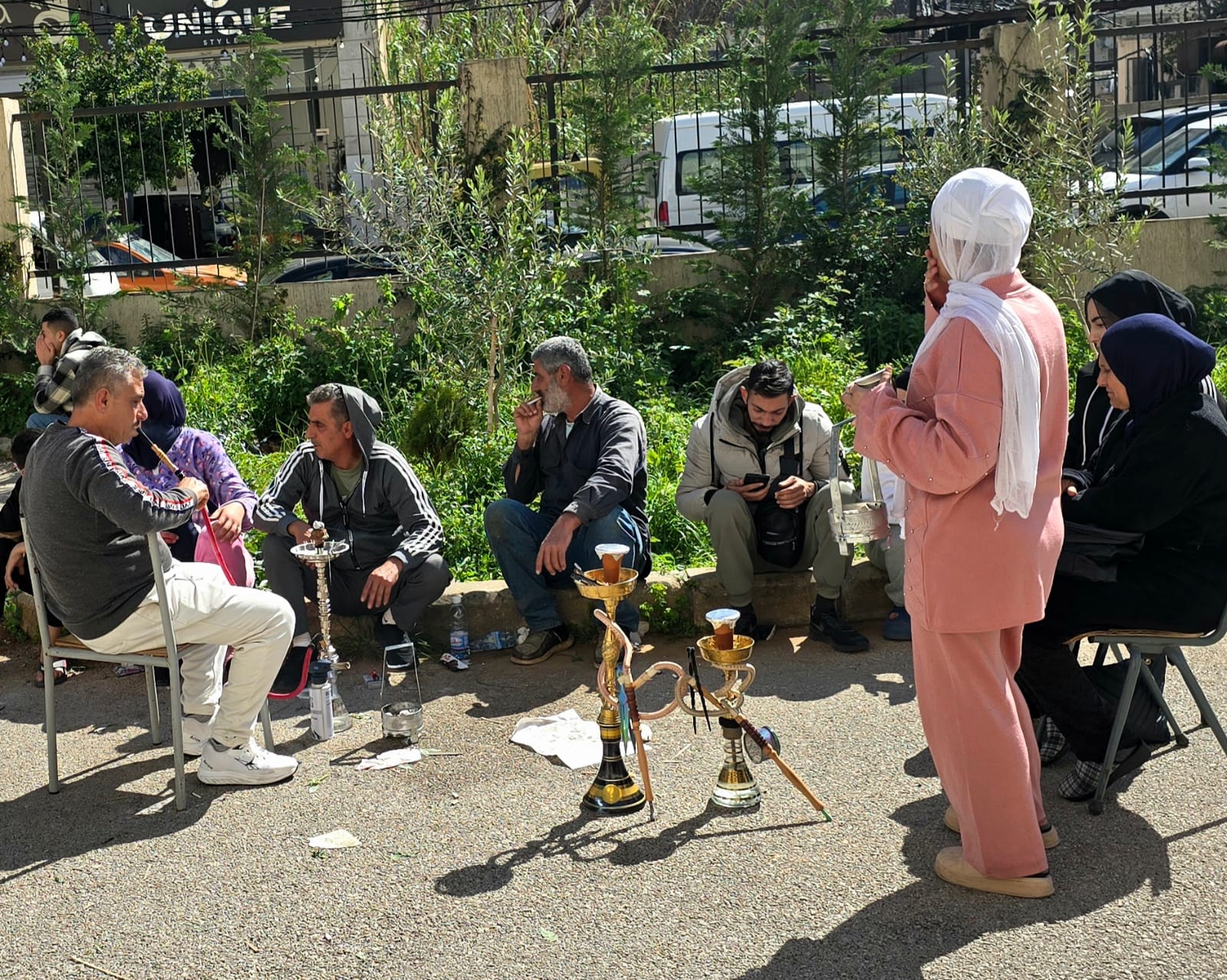 نازحون في صيدا. (أحمد منتش)