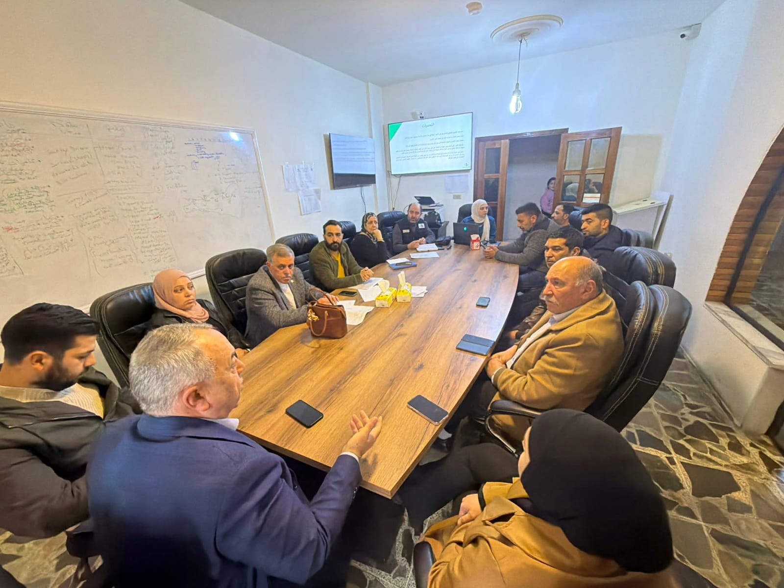 من اجتماع اتحاد بلديات جرد القيطع (النهار)