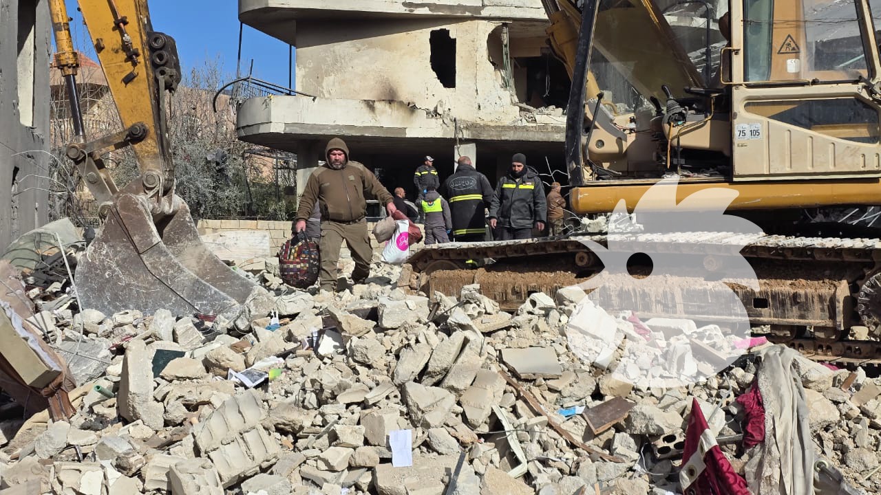 غارة بعلبك. (لينا إسماعيل)