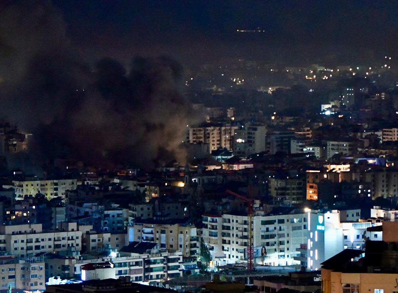 غارات على الضاحية  (النهار)