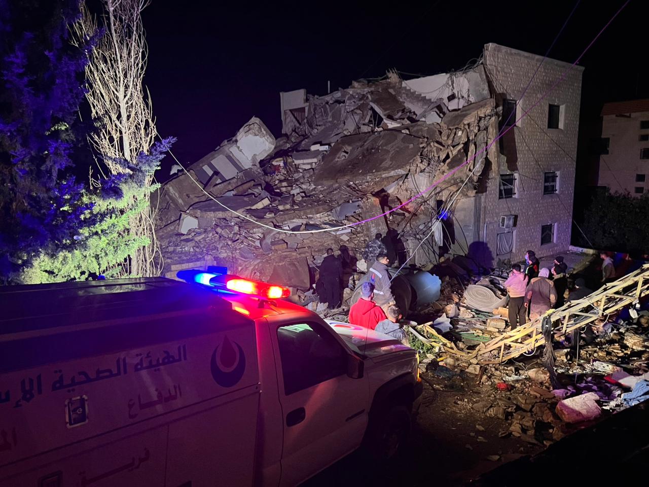 الغارة على السكسكية. (أحمد منتش)