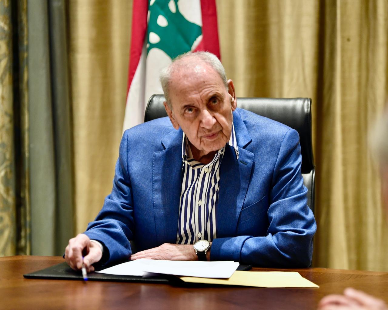 رئيس مجلس النواب نبيه بري.  (نبيل اسماعيل)