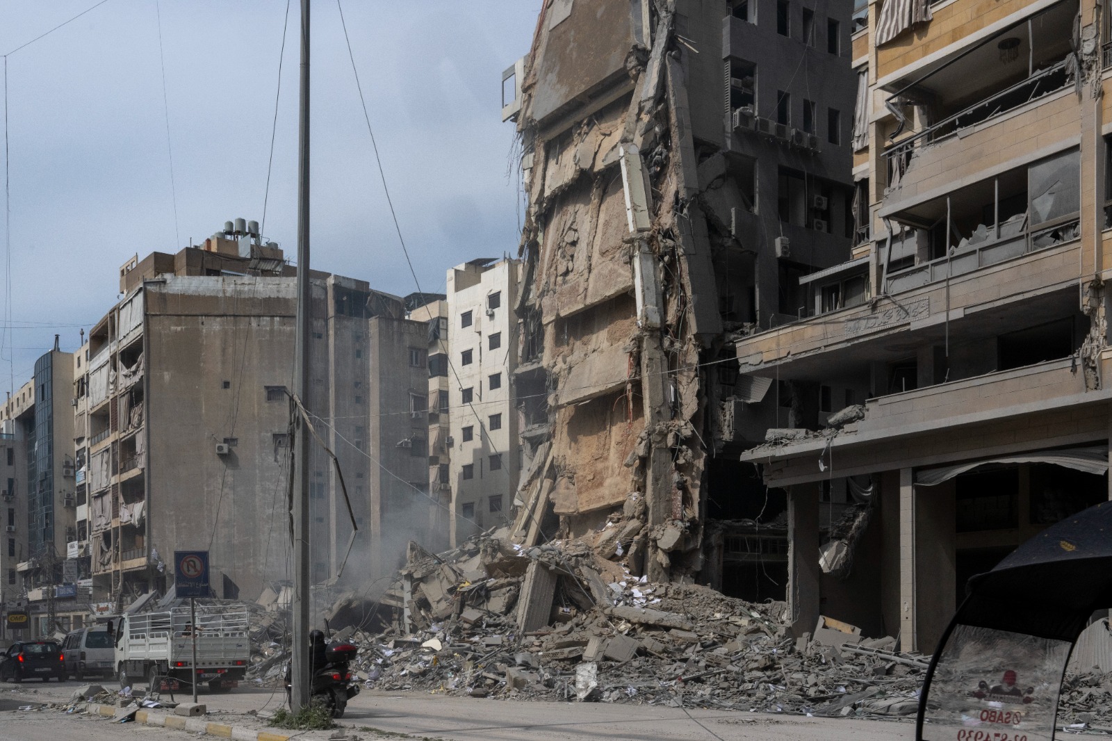 غارات إسرائيلية على ضاحية بيروت الجنوبية (حسام شبارو). 