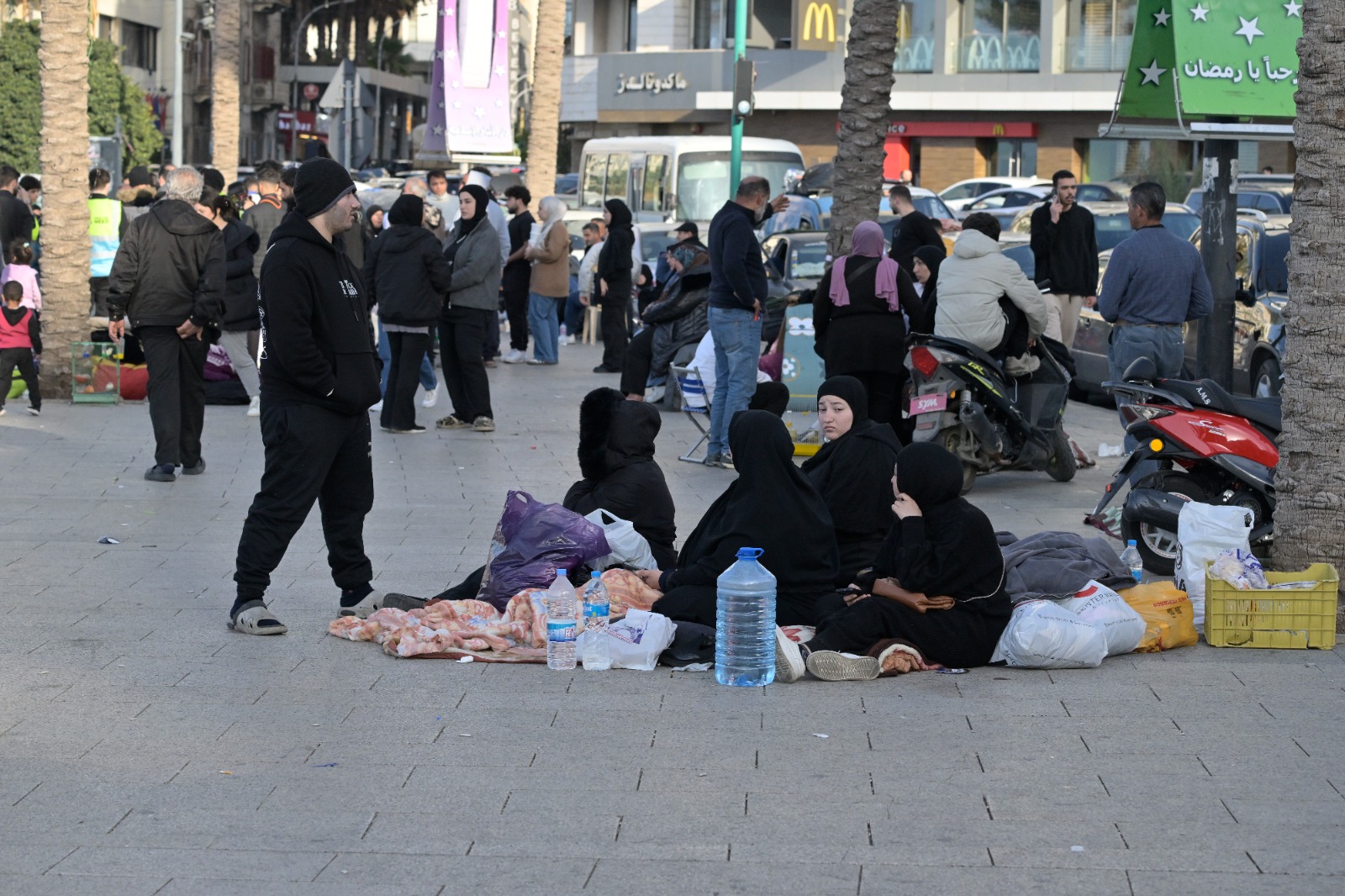 نازحون في بيروت (حسام شبارو)