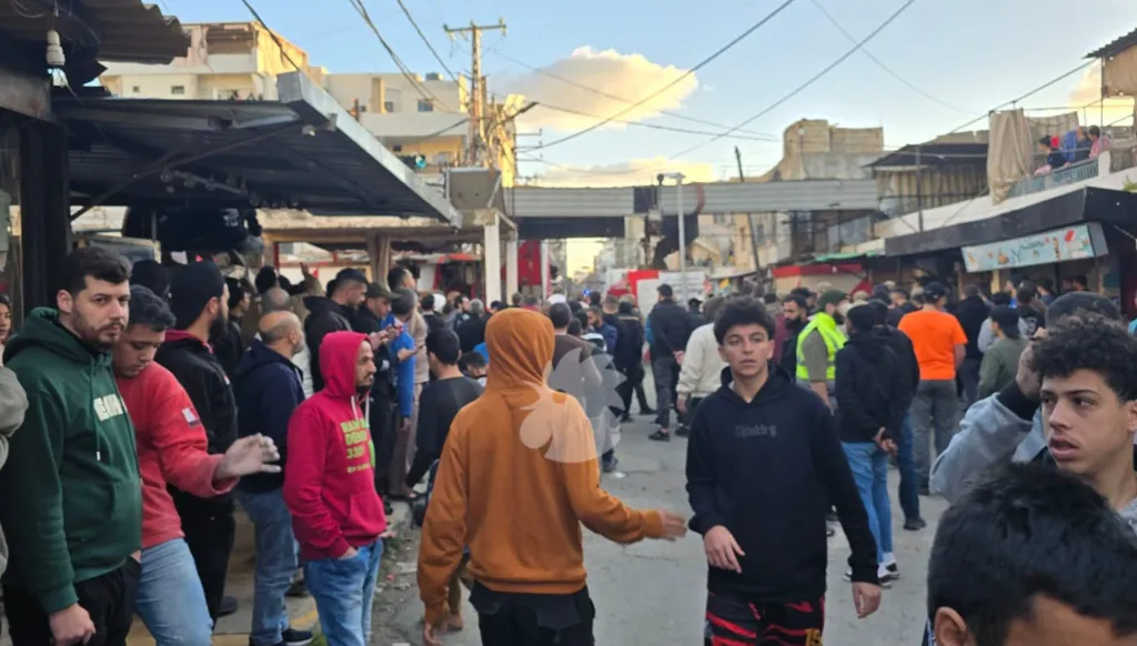 استهداف مخيم عين الحلوة (تصوير: أحمد منتش)