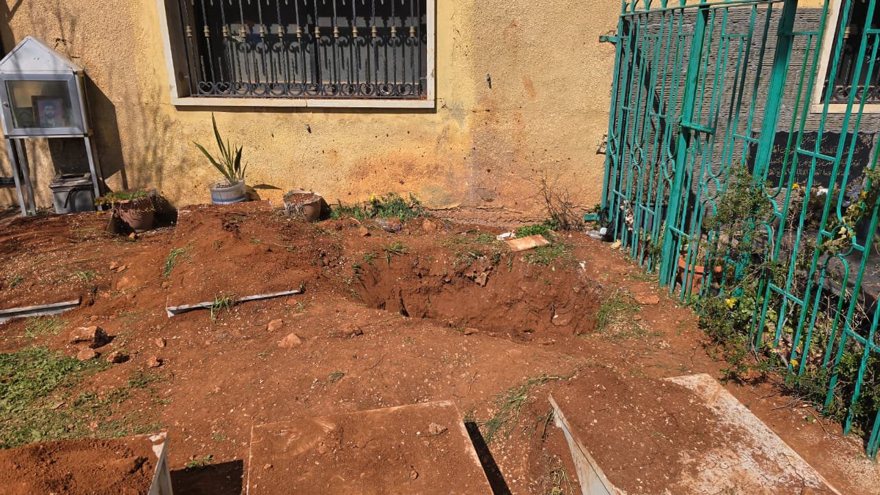 من مكان الإنزال في النبي شيت (لينا إسماعيل). 