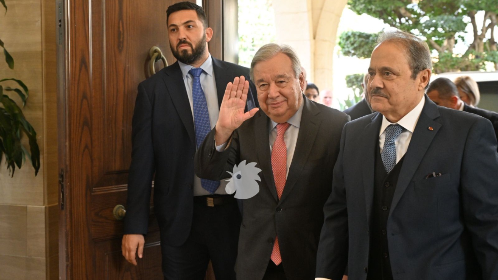 الأمين العام للأمم المتحدة أنطونيو غوتيريس (حسام شبارو). 