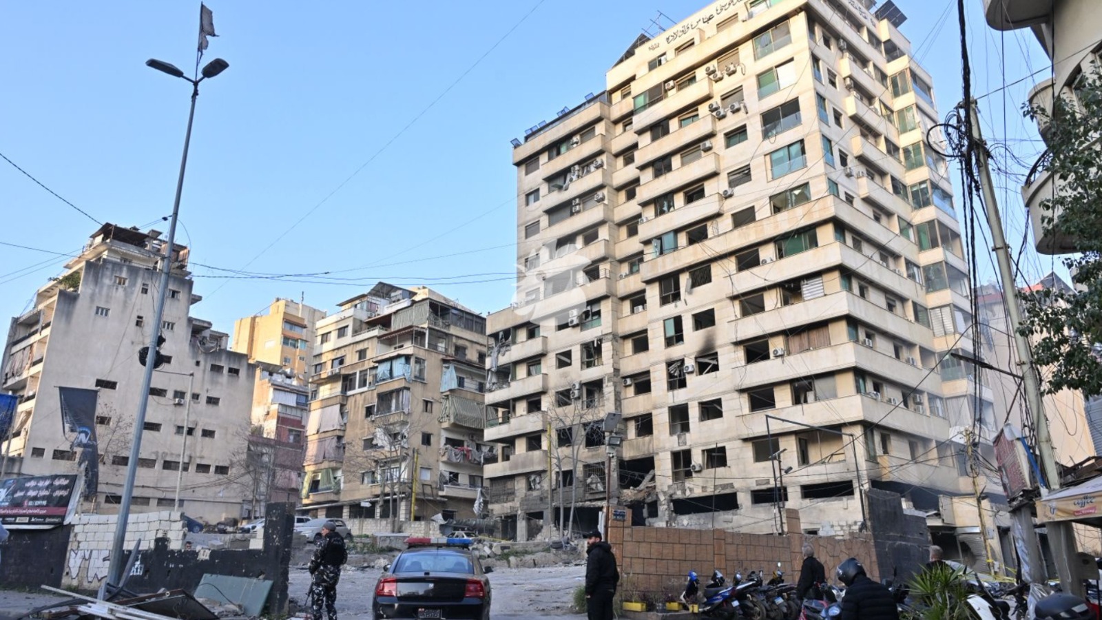 أضرار الغارات الإسرائيلية في بيروت (حسام شبارو).