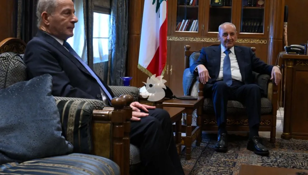 بري يلتقي السفير الأميركي في لبنان ميشال عيسى في عين التينة