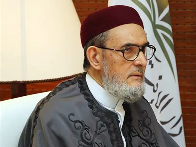 المفتي السابق في ليبيا الصادق الغرياني. (اكس)