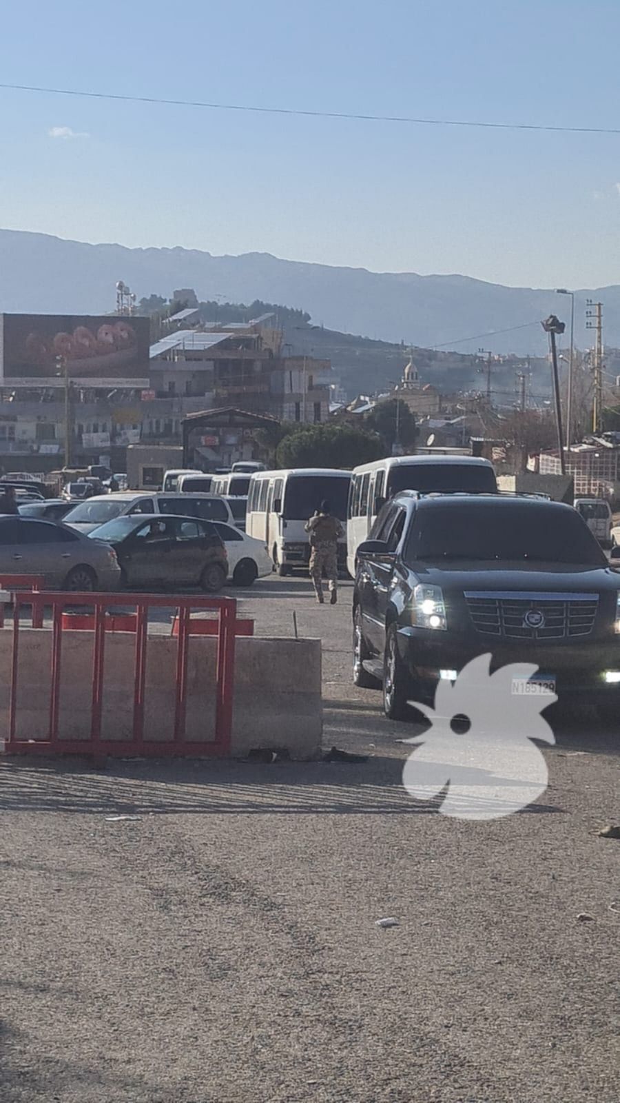 الباصات المتّجهة إلى سوريا. (دانيال خياط - النهار)