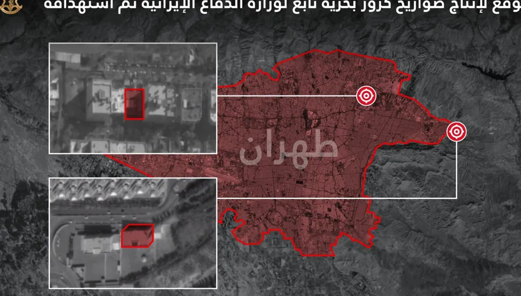 الجيش الإسرائيلي: قصفنا موقعَين مركزيَّين لإنتاج صواريخ كروز بحرية وسط طهران
