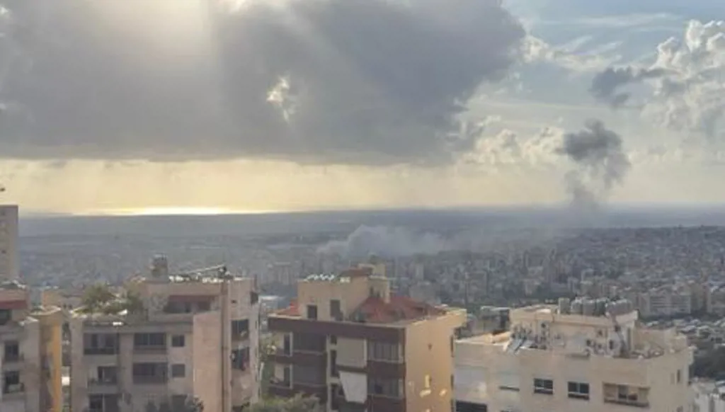 إسرائيل تجّدد تحذيرها لسكّان الضاحية... وغارتان تستهدفان المنطقة (صور - فيديو)