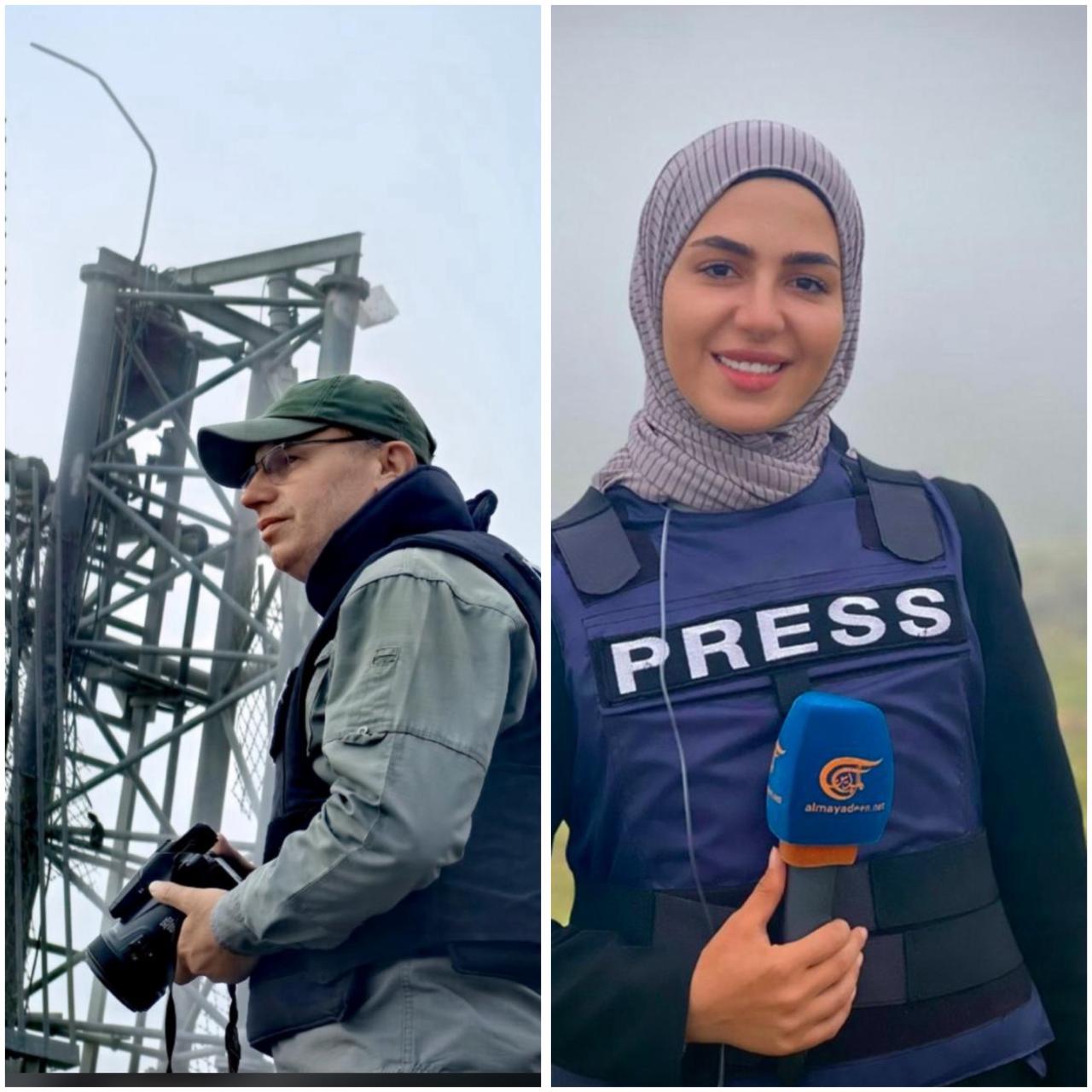  فاطمة فتوني وعلي شعيب