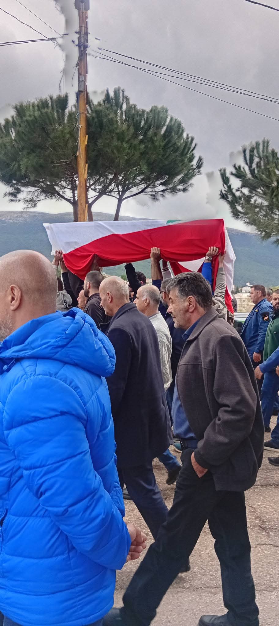 تشييع الجندي علي العجم في عكار.