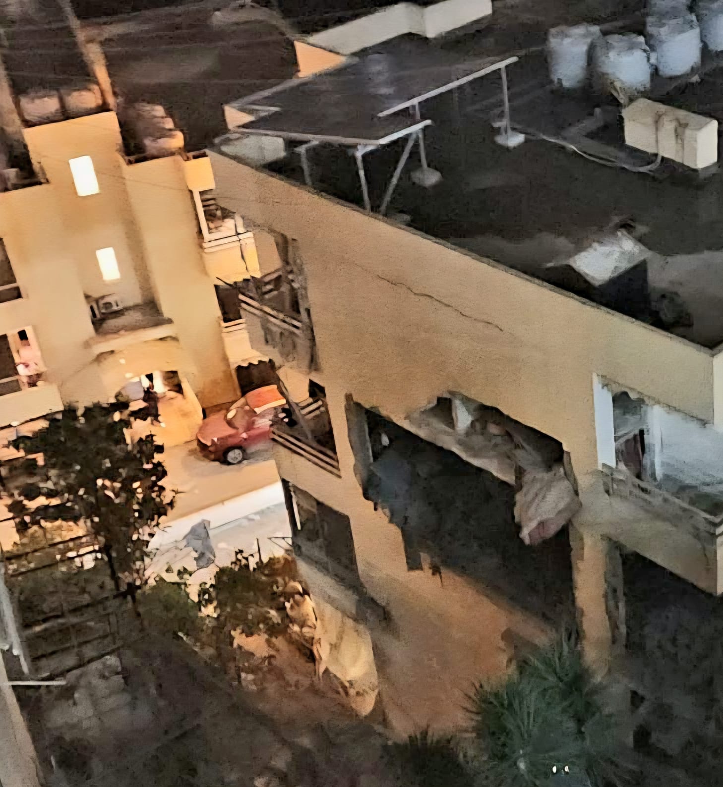 الشقة المستهدفة في عين سعادة.