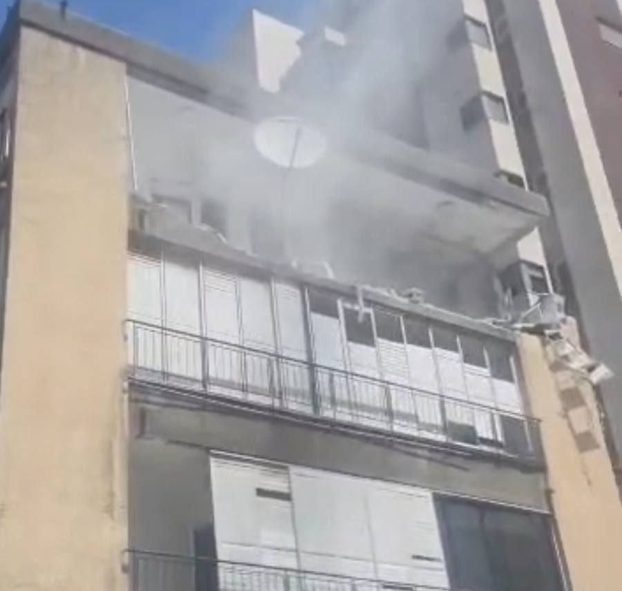 المنزل الذي تم استهدافه برمات غان بصواريخ إيرانية.