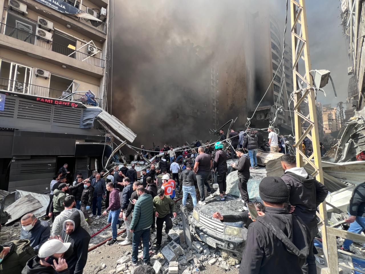 المشهد من كورنيش المزرعة.