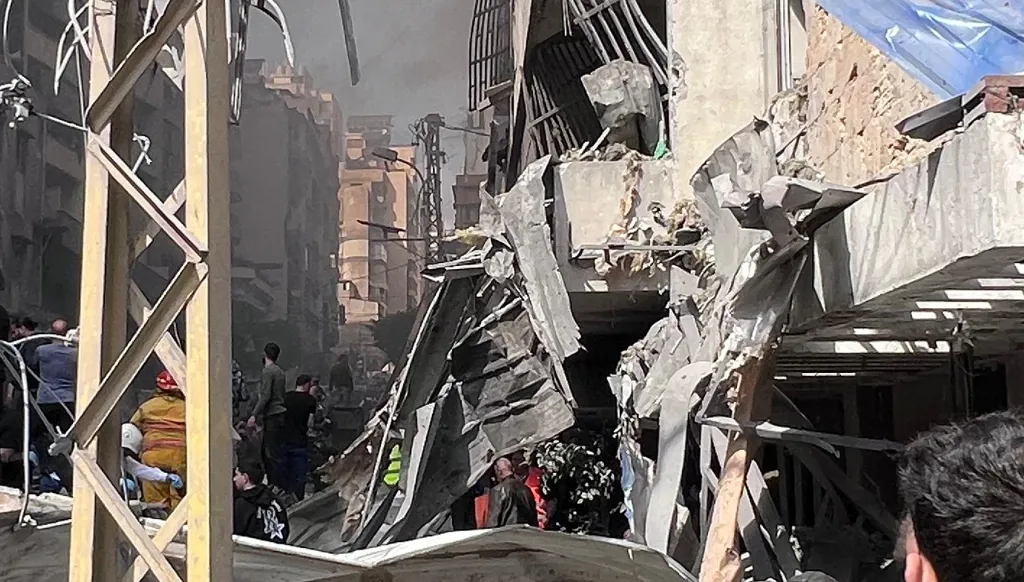 Israeli strikes on Beirut