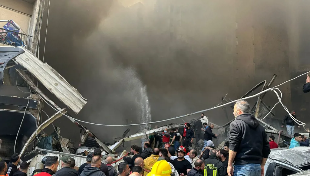 Israeli strikes on Beirut