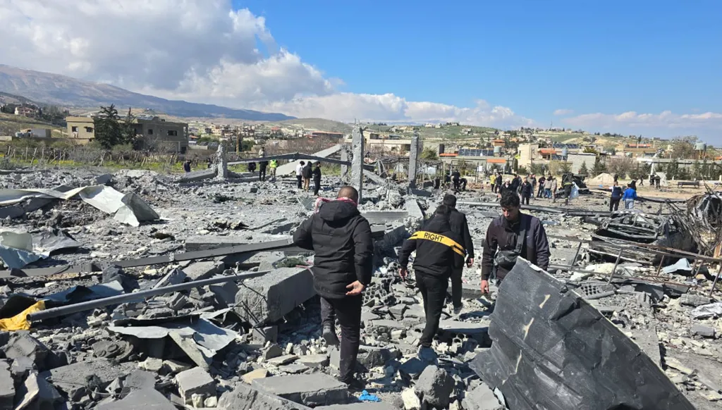 بلدة شمسطار  (تصوير: لينا اسماعيل).