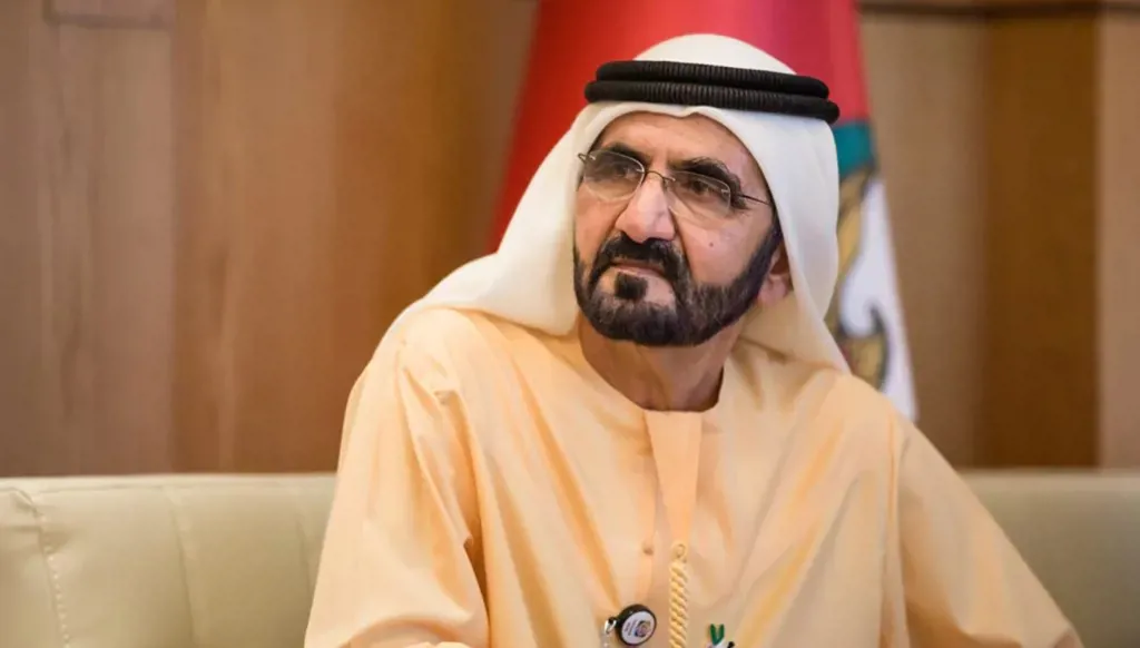 حاكم دبي محمد بن راشد آل مكتوم.
