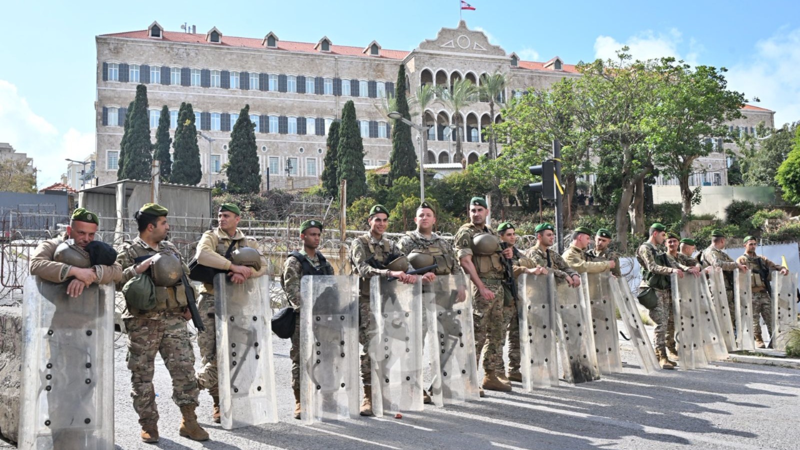 انتشار للجيش اللبناني. (حسام شبارو)