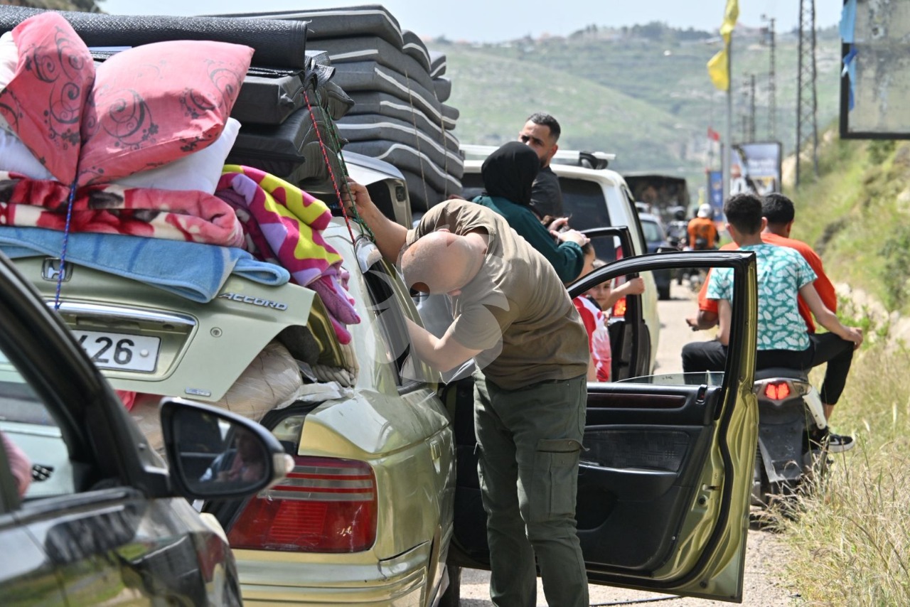 من جسر القاسمية بعدسة الزميل حسام شبارو.