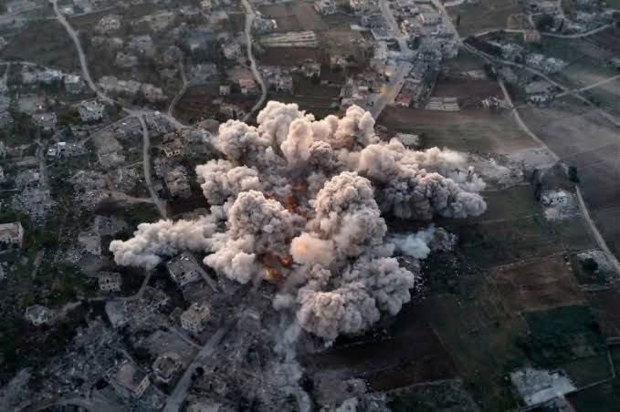 تفجير في مركبا في جنوب لبنان