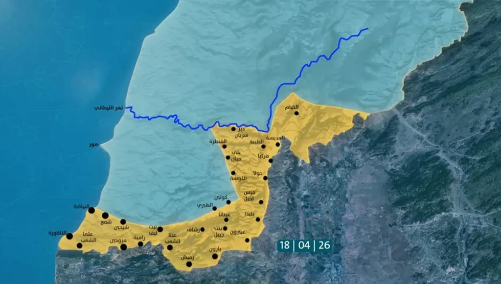 Israel’s “Yellow Line” in south Lebanon: Pressure tool, military calculations, and regional negotiations