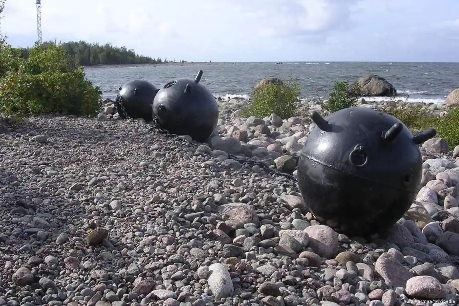 ألغام بحرية. (اكس)