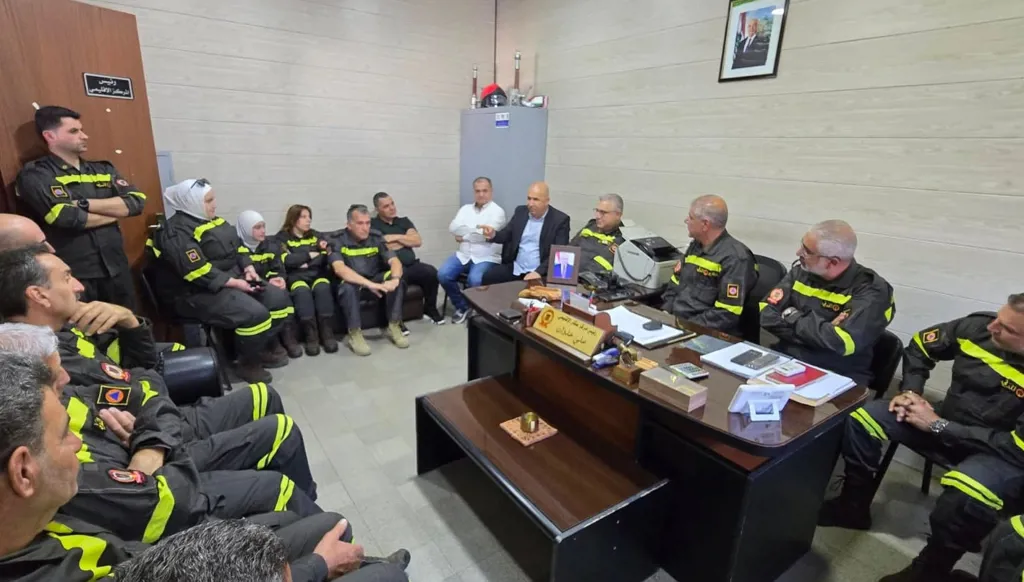 المدير العام للدفاع المدني يتفقد مراكز عكار ويبحث في التحديات والاحتياجات