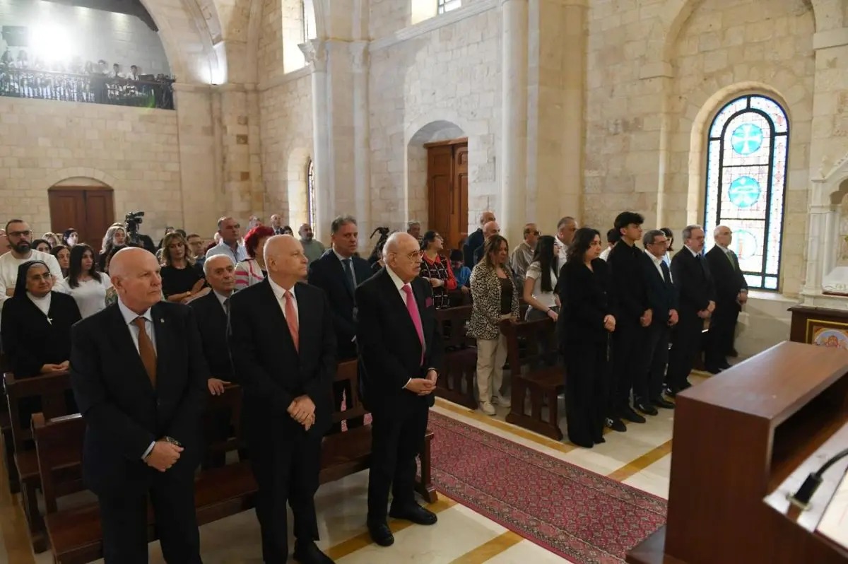 جانب من المؤميين. (البطريركية المارونية)