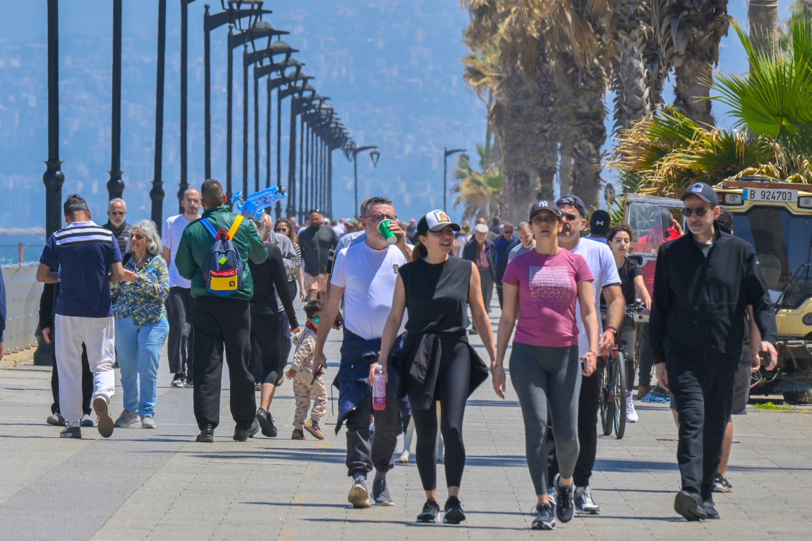 الكورنيش البحري. (نبيل اسماعيل)