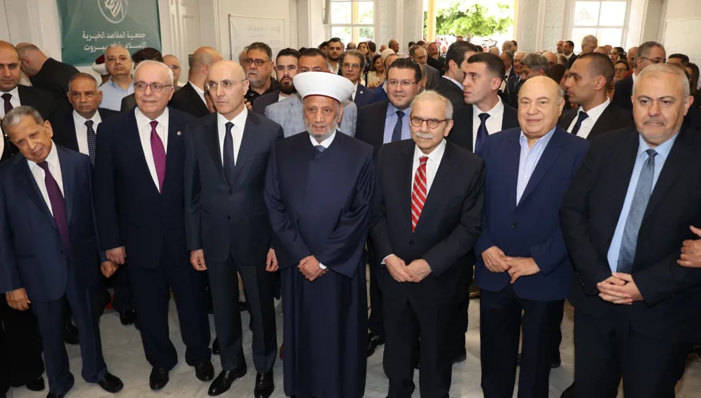 حفل انتخاب رئيس جمعية "المقاصد".