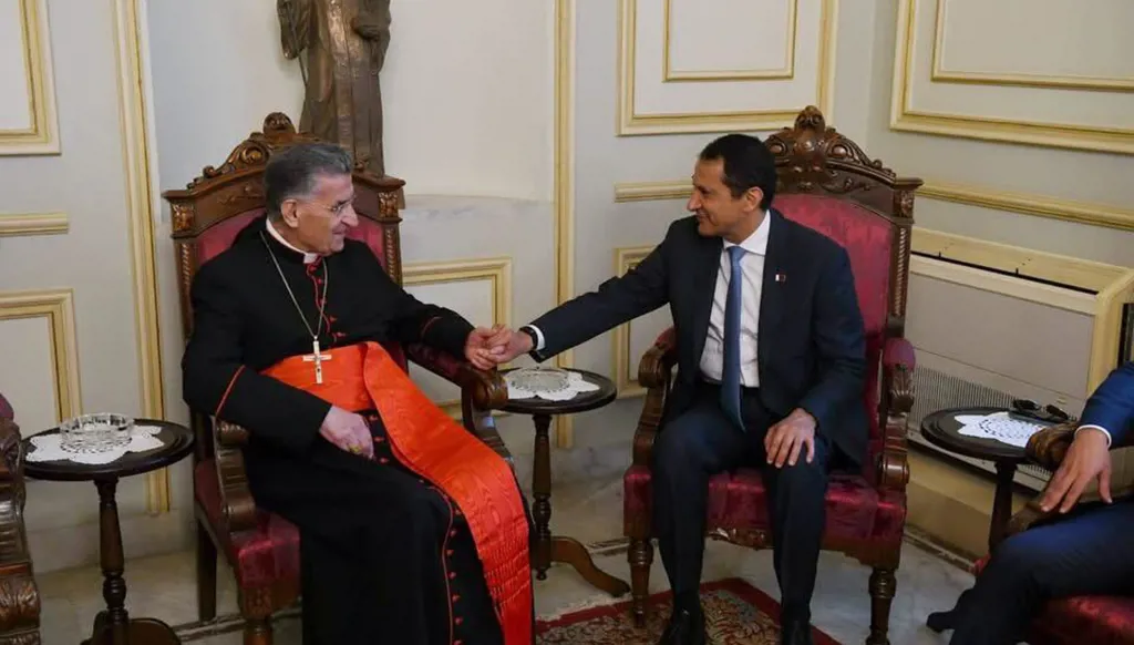 سفير قطر بعد لقائه الراعي: لدينا مشاريع كثيرة في لبنان