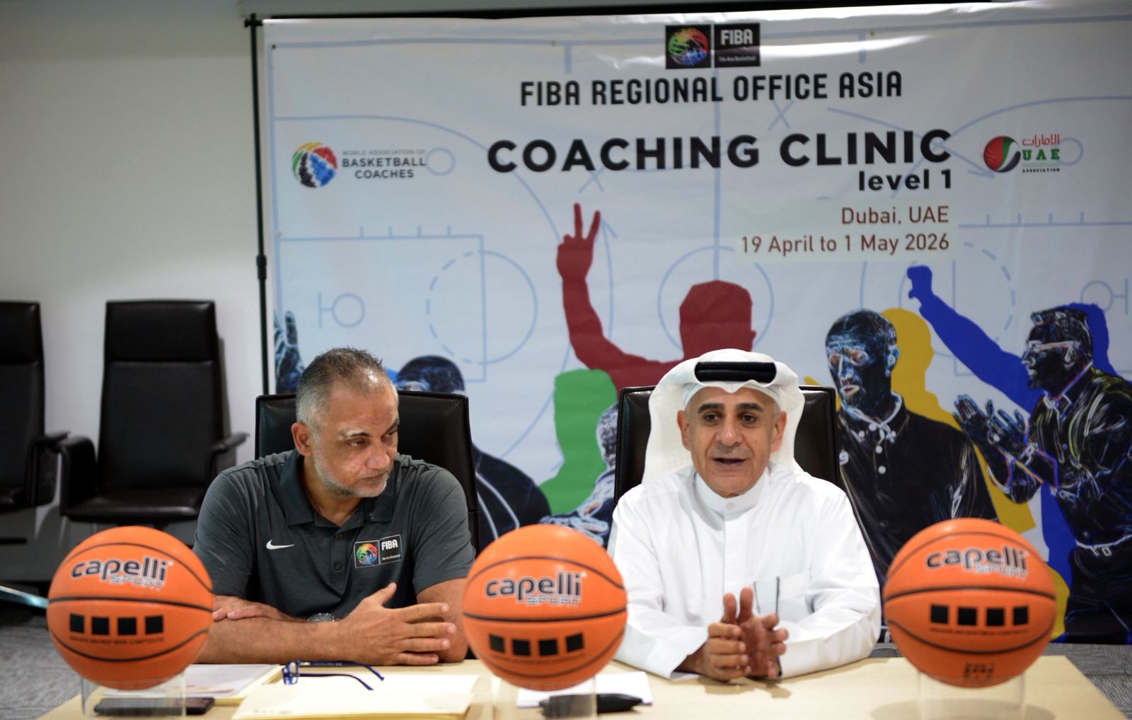 من فعاليات دورة المدربين الدولية في الإمارات. (وكالات)