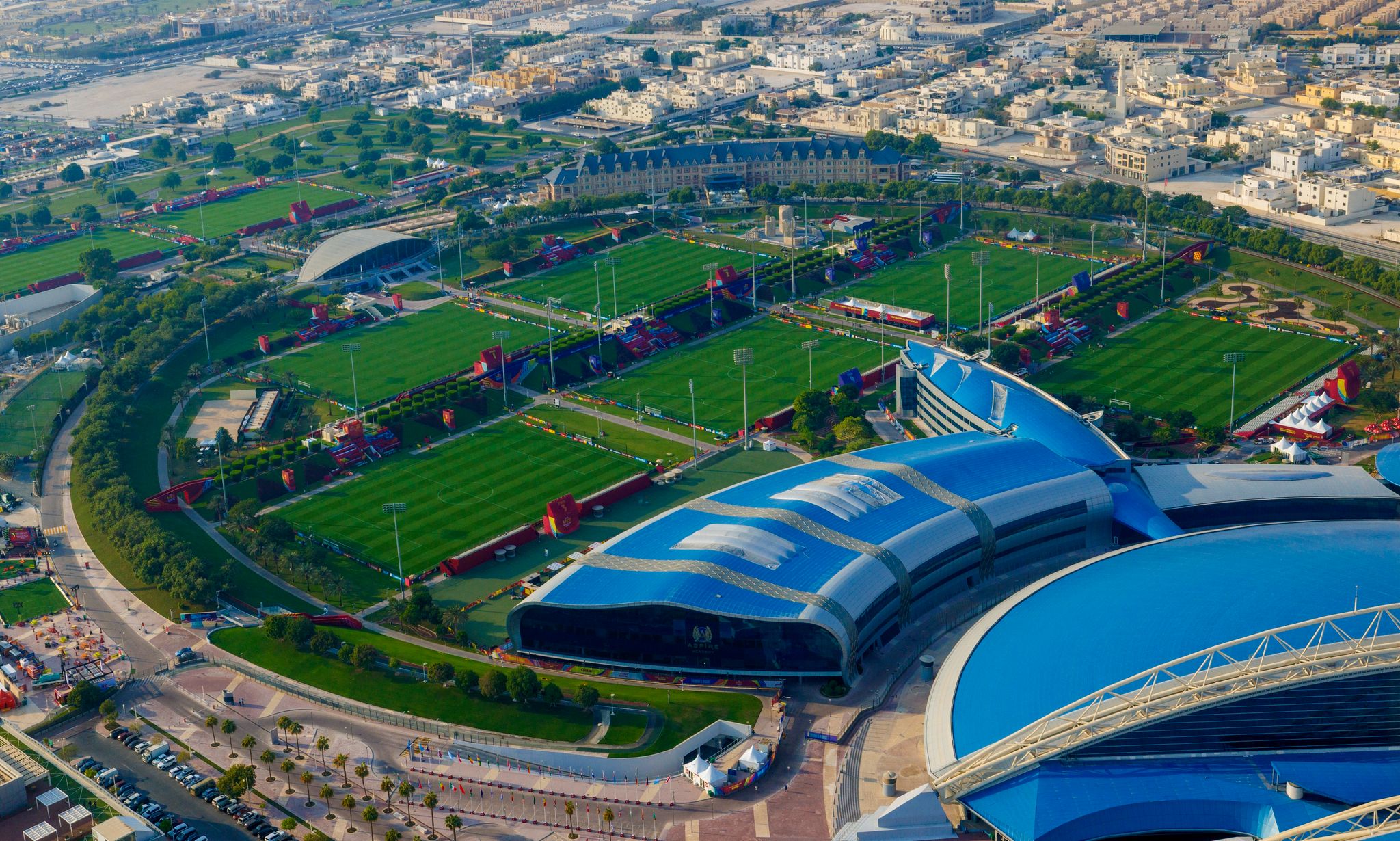 قطر جاهزة لاستضافة كأس العالم تحت 17 عاماً. (وكالات)