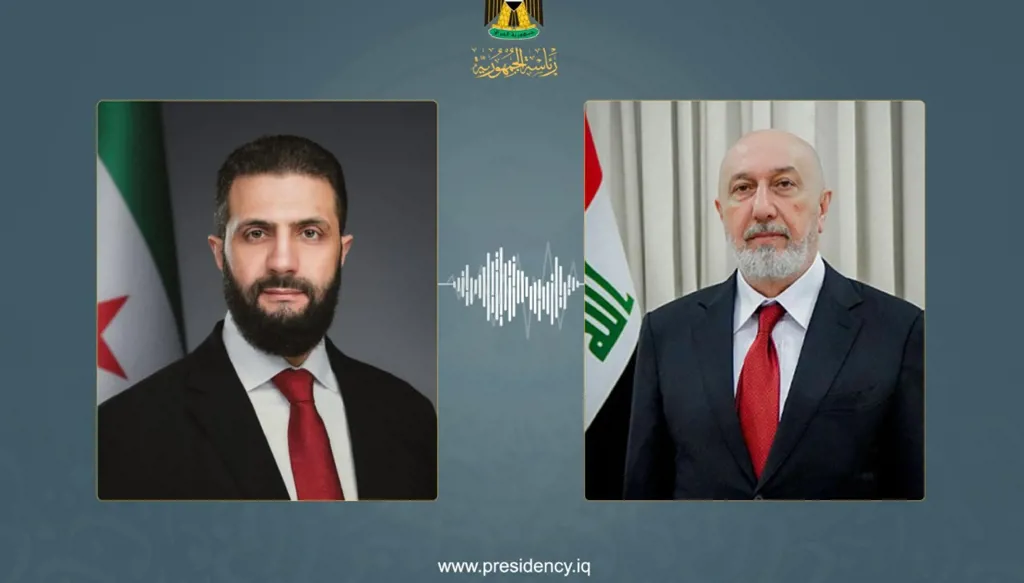الرئيسان السوري والعراقي يبحثان العلاقات الثنائية