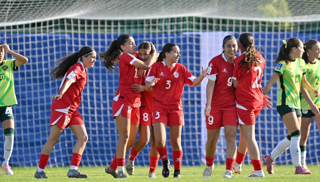 لبنان ينتزع نقطة ثمينة أمام أستراليا في كأس آسيا للناشئات