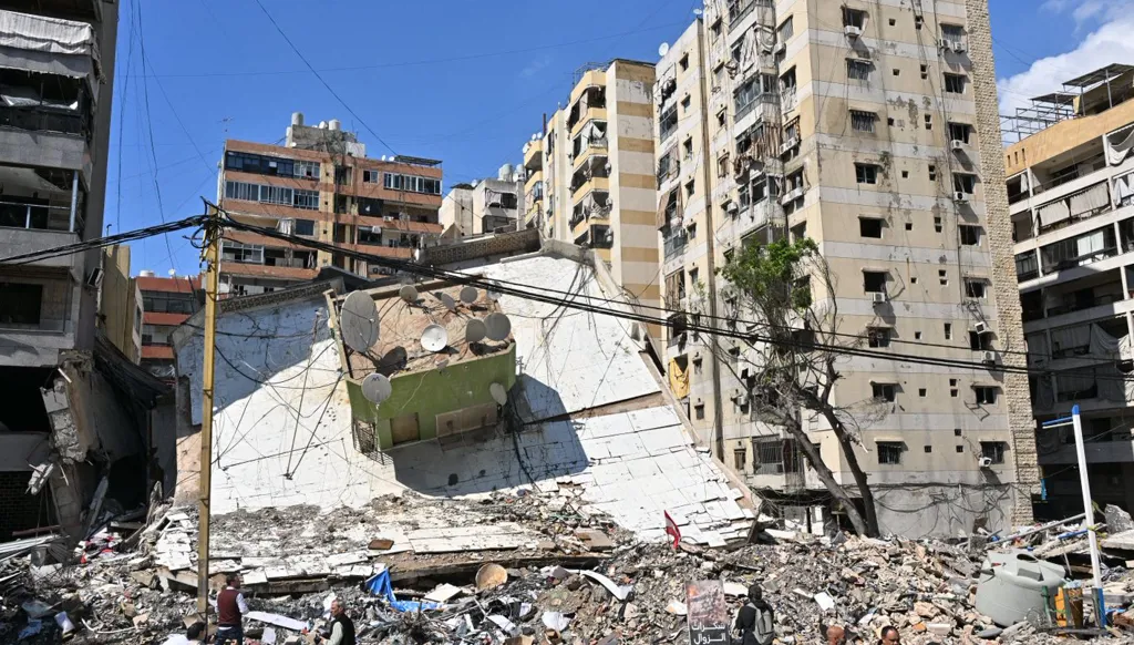 Israel strikes Beirut for the first time since the ceasefire