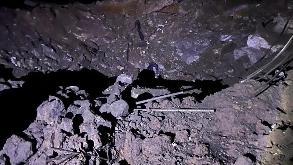 غارة إسرائيلية على جنوب لبنان. (الوكالة الوطنية)