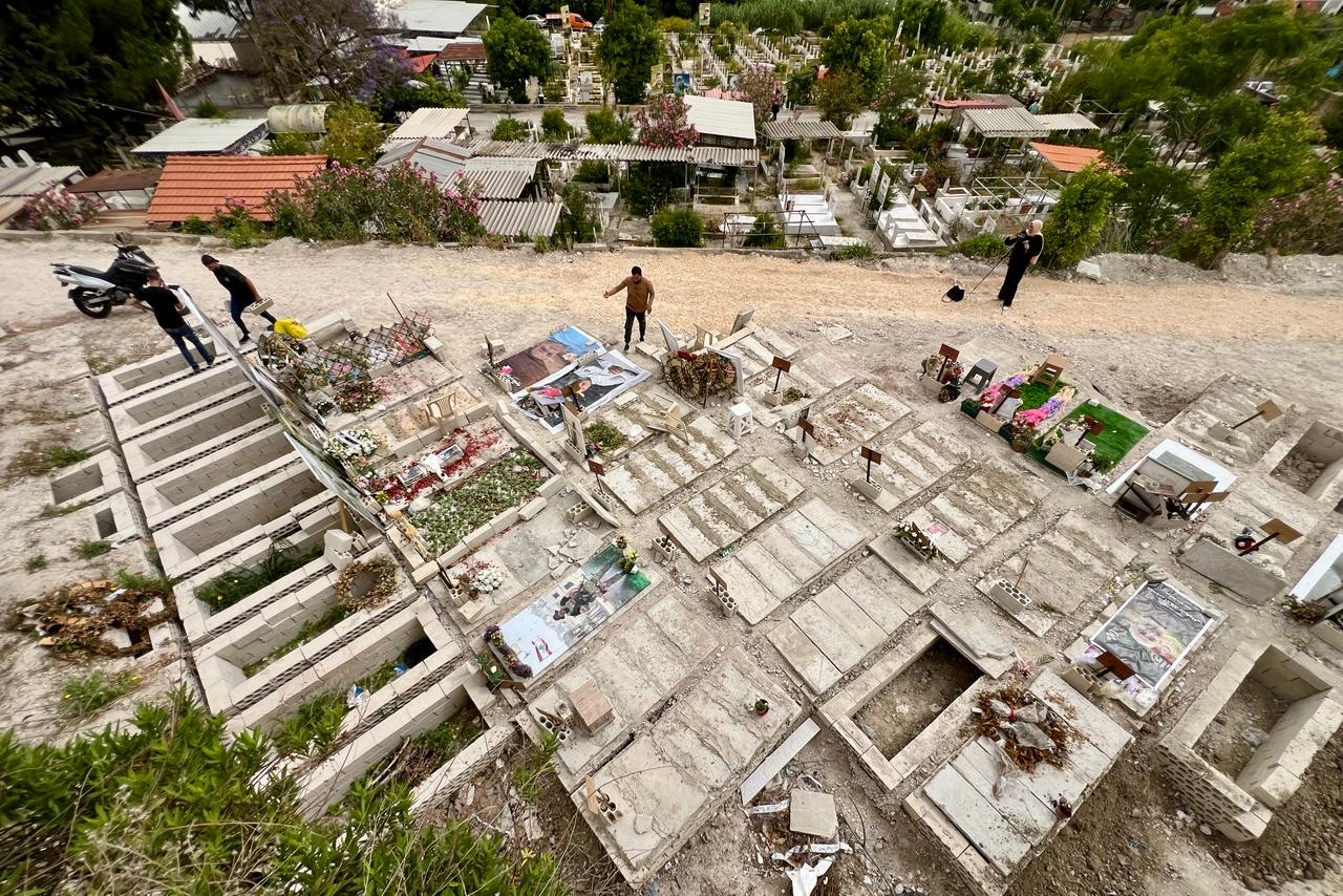 Haret Saida Cemetery. (Ahmed Muntash)