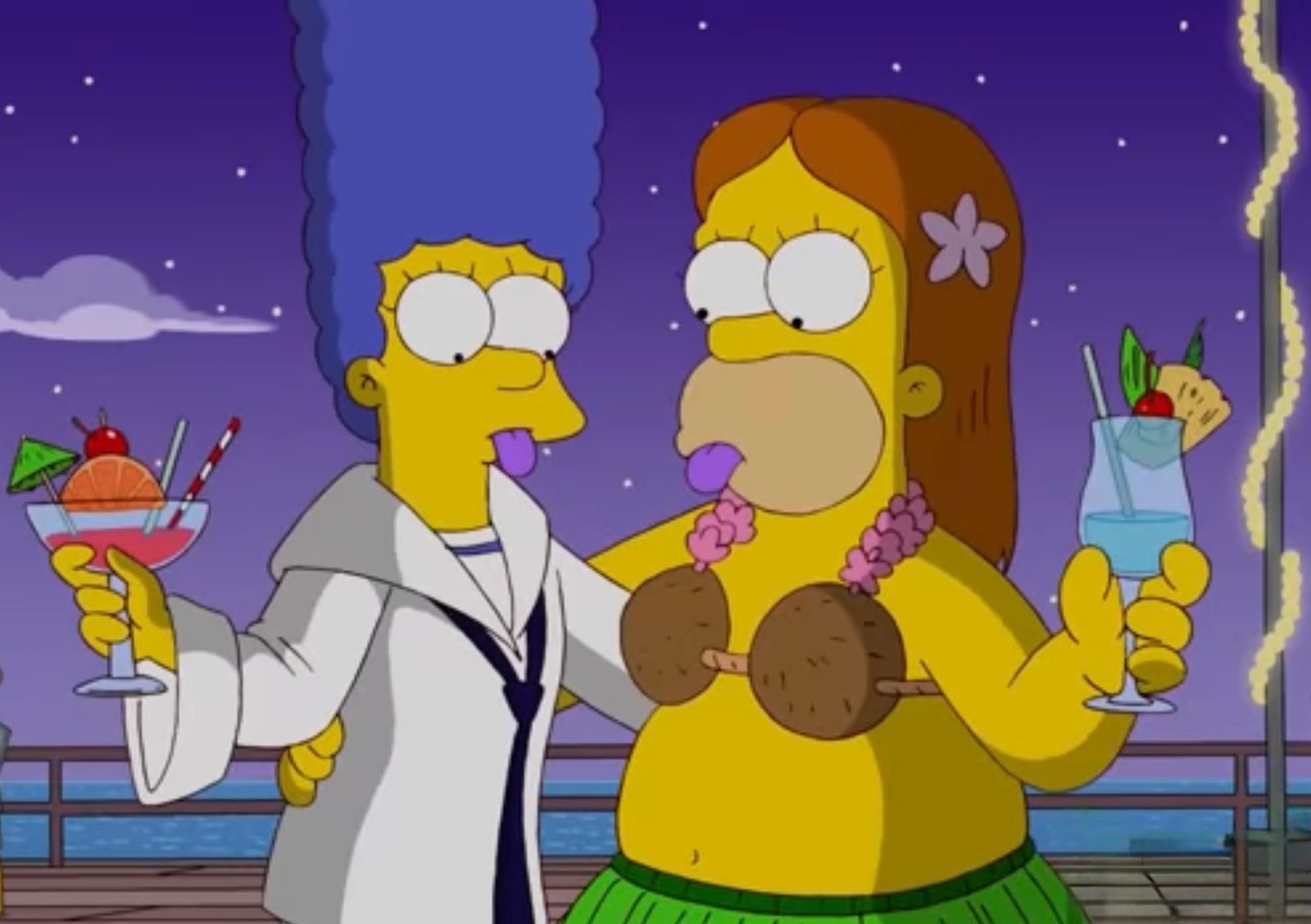 A scene from The Simpsons episode “A Totally Fun Thing Bart Will Never Do Again”
