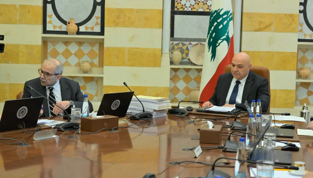 الرئيسان جوزف عون ونواف سلام (نبيل اسماعيل).